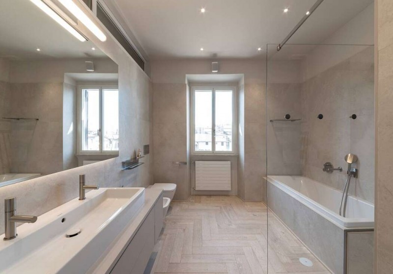 Мансардная квартира, расположенная в Риме