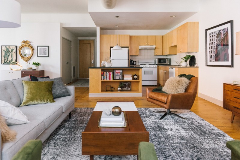 Просторная лофт-студия в Провиденсе, Род-Айленд