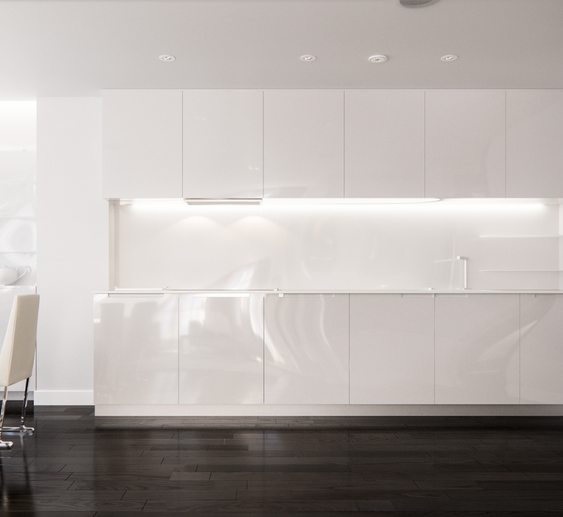 Белоснежные апартаменты в Лондоне