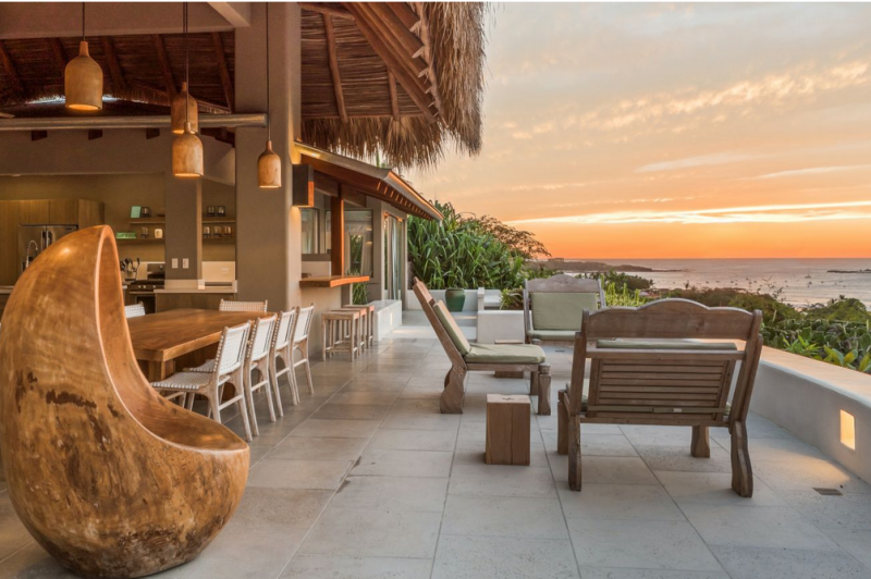 Дом для отпуска Sunset House, расположенный в городе Тамариндо, Коста-Рика