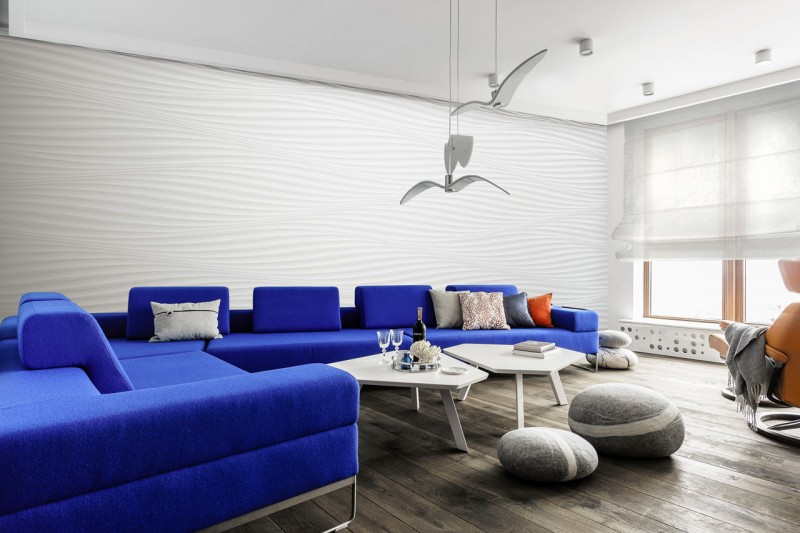 Интерьер апартаментов в Гдыне, Польша