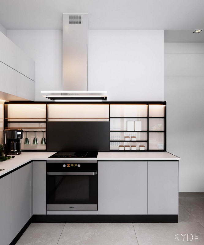 Интерьер квартиры с элементами скандинавского стиля