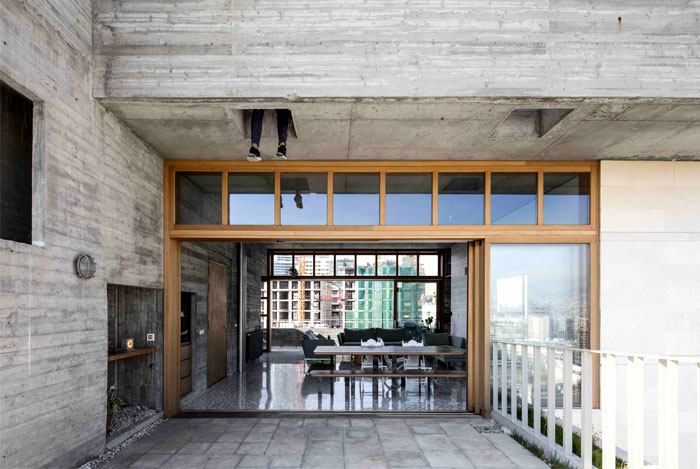 Интерьер пентхауса в Бейруте Интерьер пентхауса в Бейруте