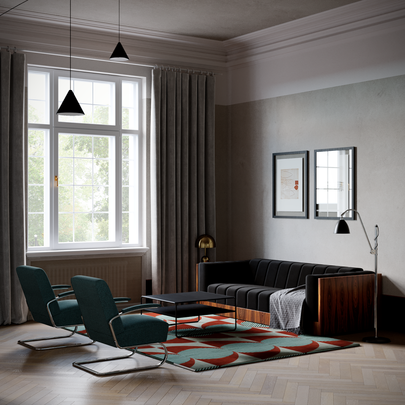 Интерьер варшавской квартиры