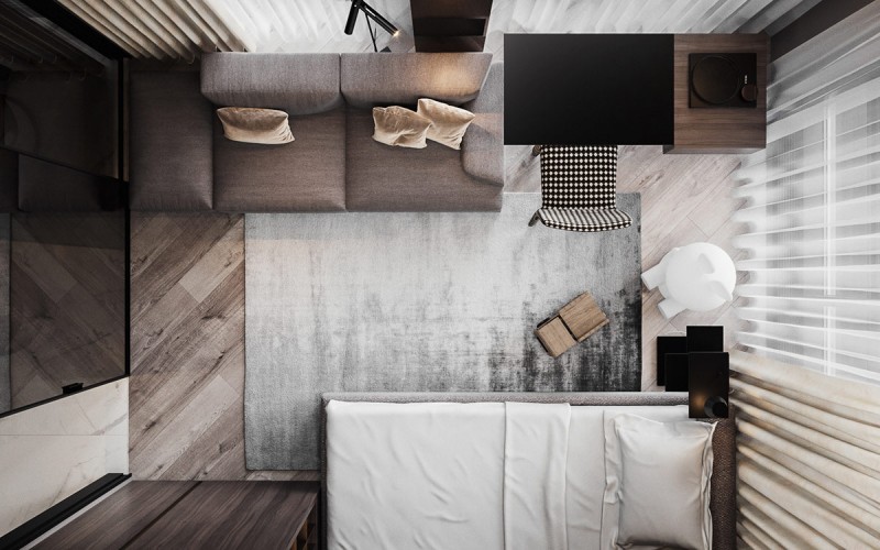 Компактная квартира для семьи с ребенком