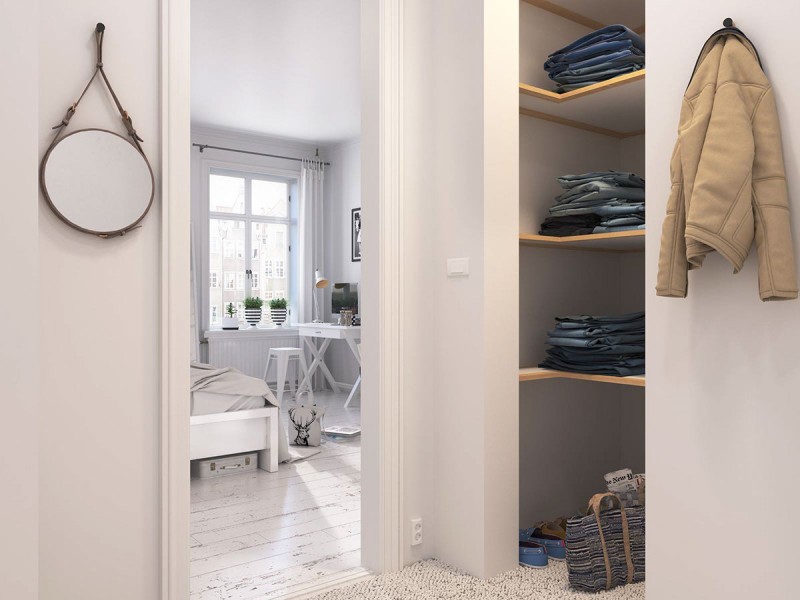 Квартира в скандинавском стиле Квартира в скандинавском стиле