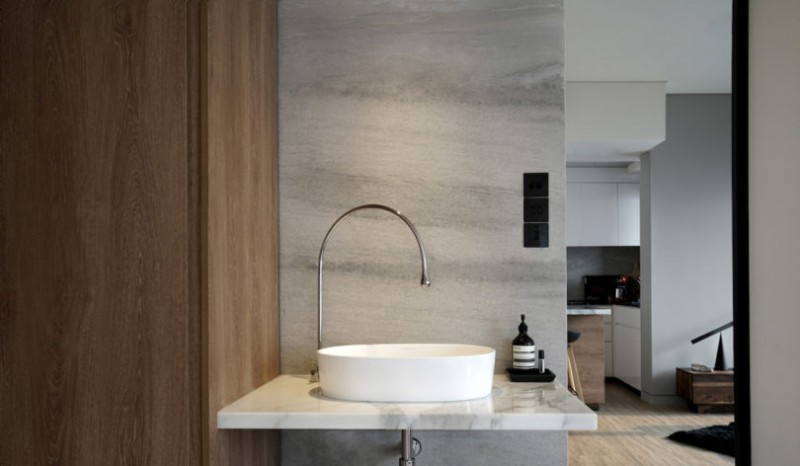 Минималистичная компактная квартира в Гонконге Минималистичная компактная квартира в Гонконге