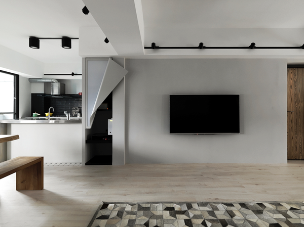 Минималистичные апартаменты в Тайбэе