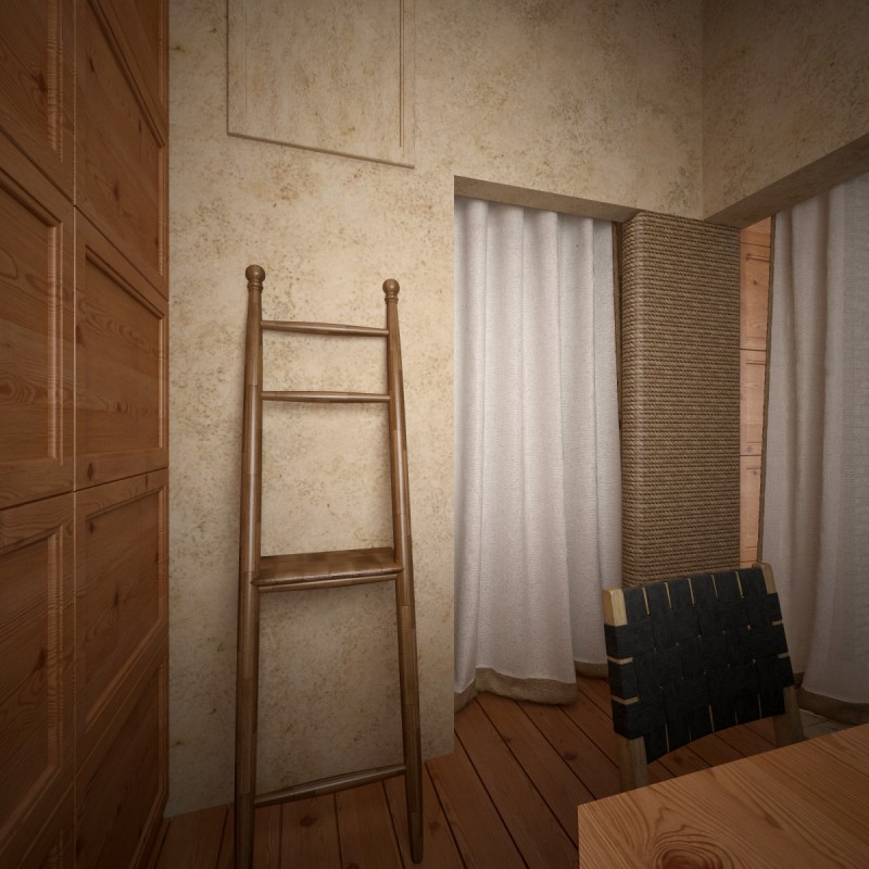 Проект загородного деревянного дома