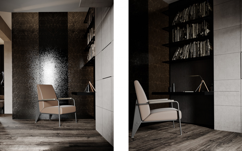 Дизайн-проект квартиры в стиле "брутализм"