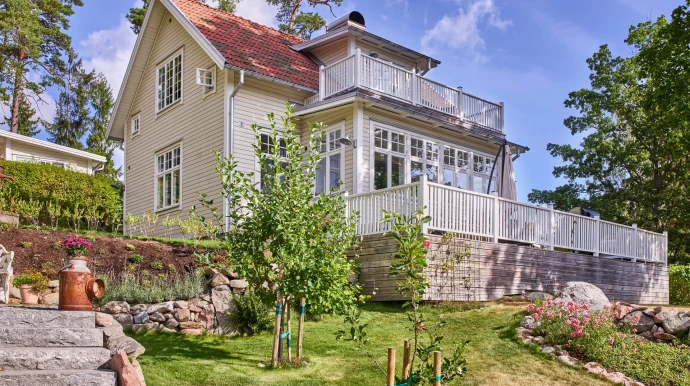 Дом 1911 года постройки в деревне Куммельняс, Швеция