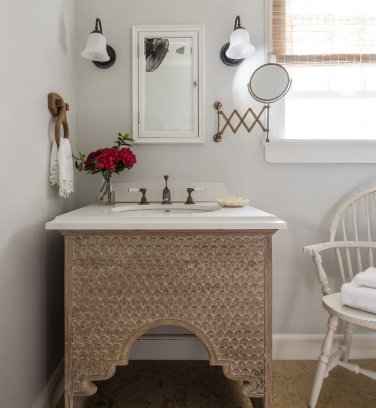 Эклектичный интерьер особняка на острове Харбор, Багамы