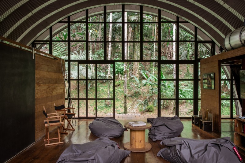 Интерьер оригинальной постройки в Парати, Бразилия