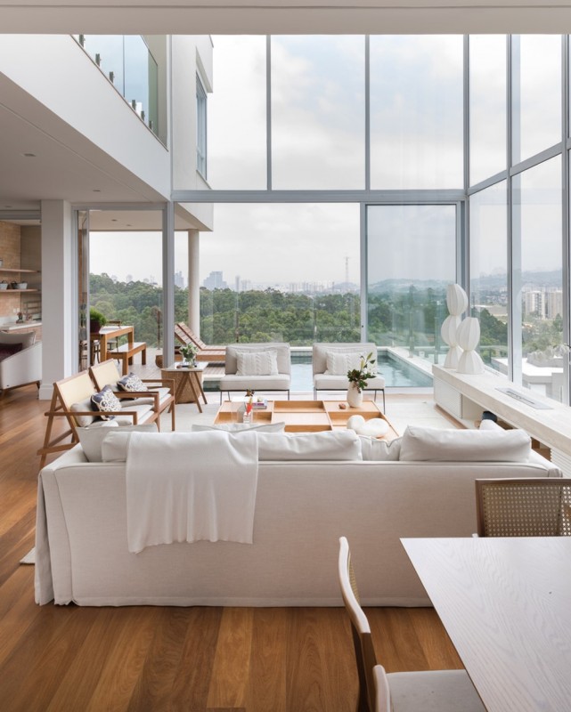 Использование дерева и белого цвета в оформлении уютного дома Использование дерева и белого цвета в оформлении уютного дома