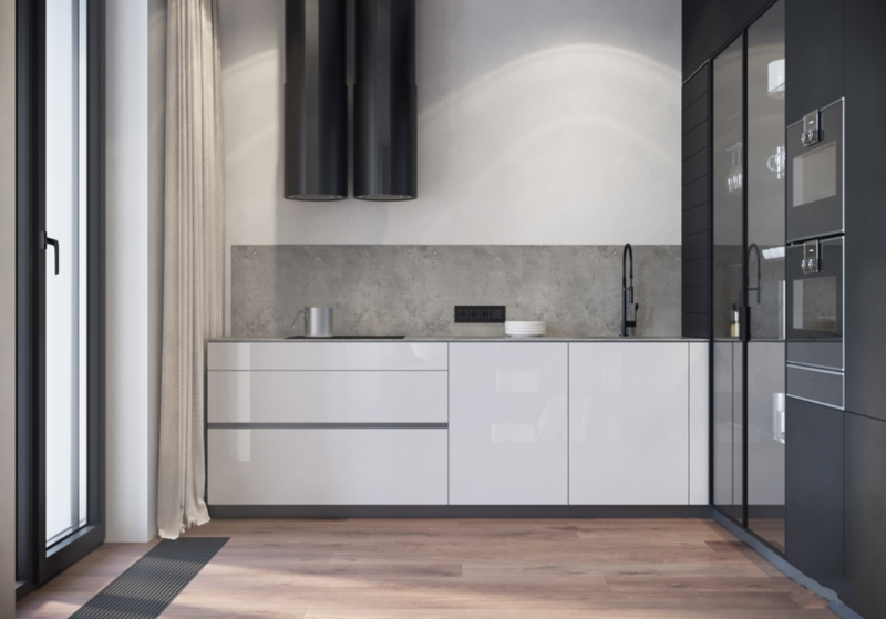 Использование традиционной восточной красной и черной гаммы в сочетании с прохладным серым Использование традиционной восточной красной и черной гаммы в сочетании с прохладным серым