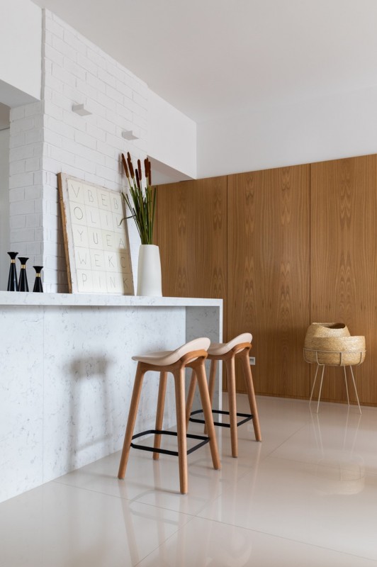 Квартира с теплой атмосферой в Сан-Паулу