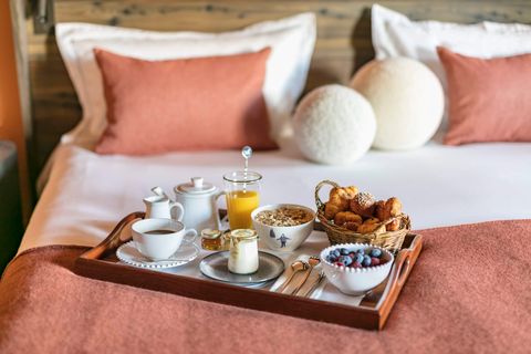 Отель Le Coucou на горнолыжном курорте Мерибель во французских Альпах