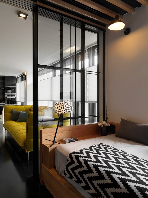 Современная квартира в индустриальном стиле Современная квартира в индустриальном стиле