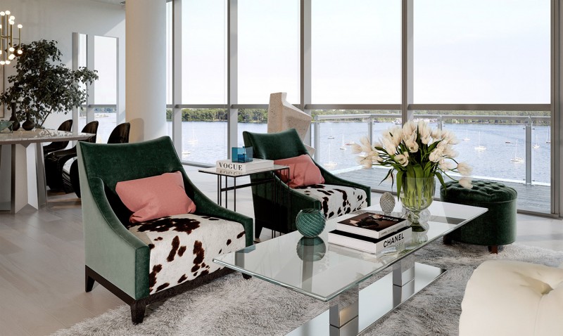 Апартаменты с потрясающим панорамным видом на озеро Онтарио, Торонто, Канада