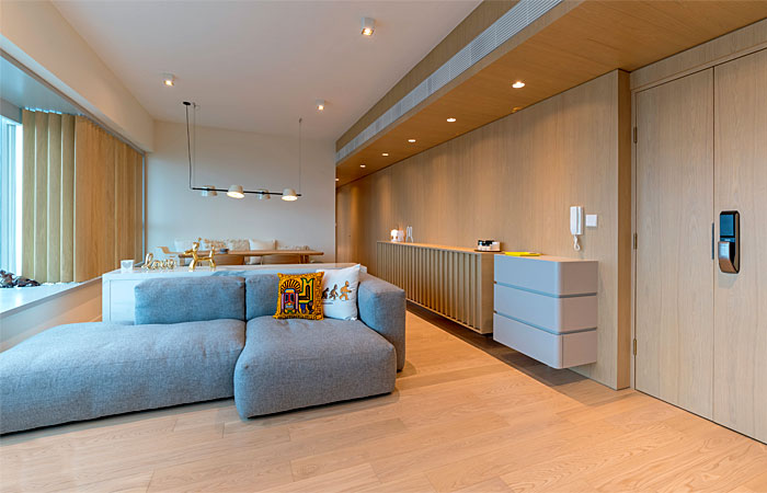 Апартаменты в Гонконге с функциональной мебелью Апартаменты в Гонконге с функциональной мебелью