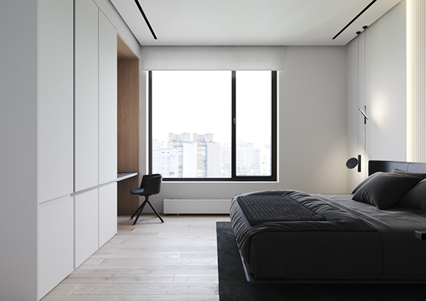 Апартаменты в стиле "минимализм"