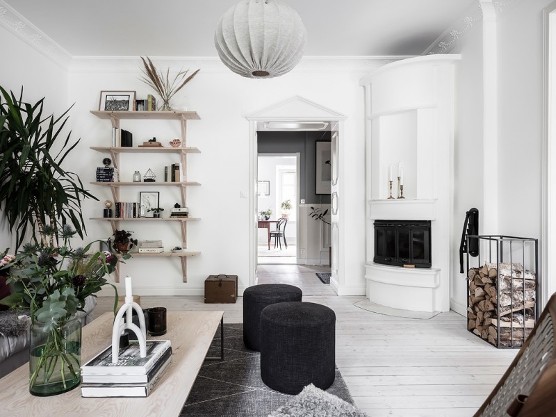 Хорошо оборудованные апартаменты с очаровательными деталями Хорошо оборудованные апартаменты с очаровательными деталями