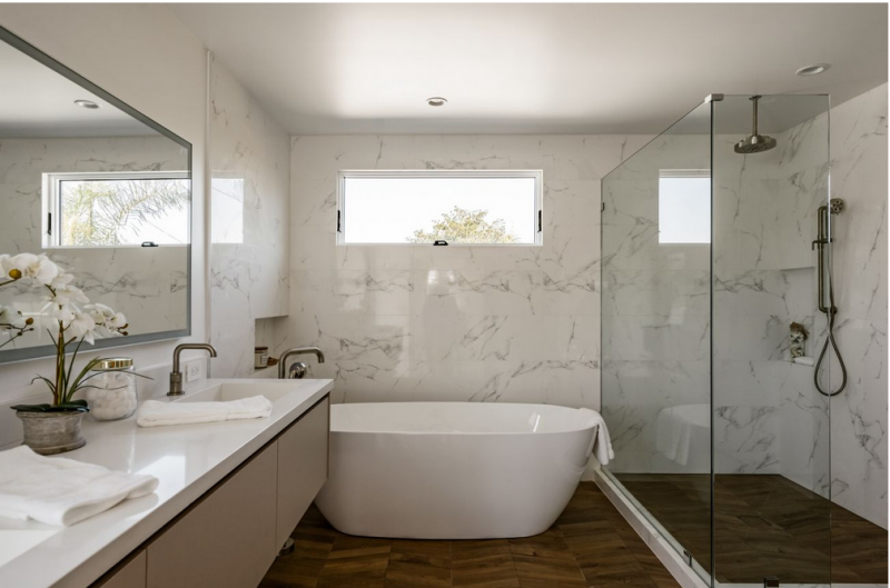 Интерьер мансардной квартиры в Лос-Анджелесе