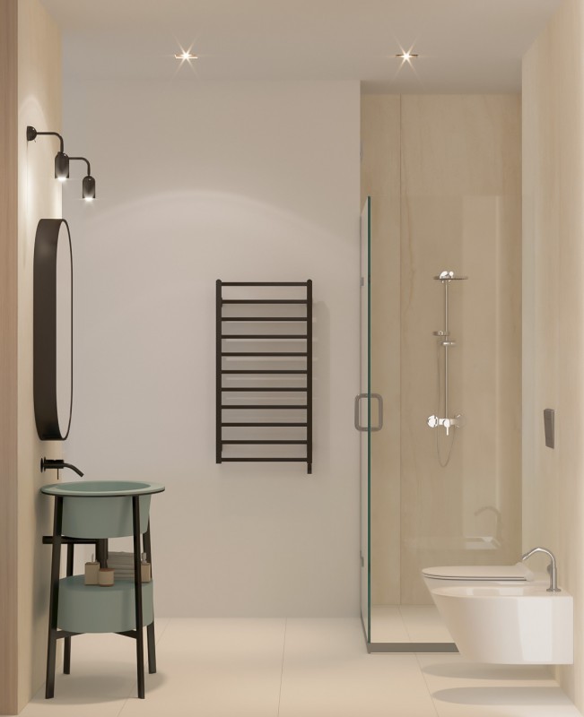 Интерьер просторной светлой квартиры