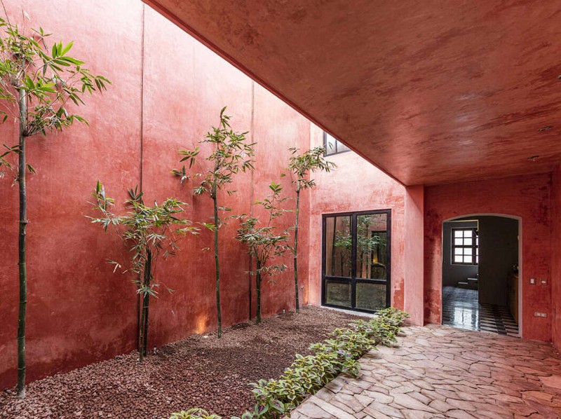 Интерьер современного дома в Мериде, Мексика Интерьер современного дома в Мериде, Мексика