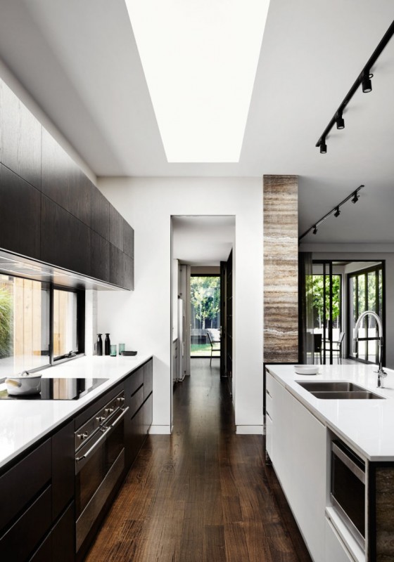 Современный монохромный дом в Мельбурне