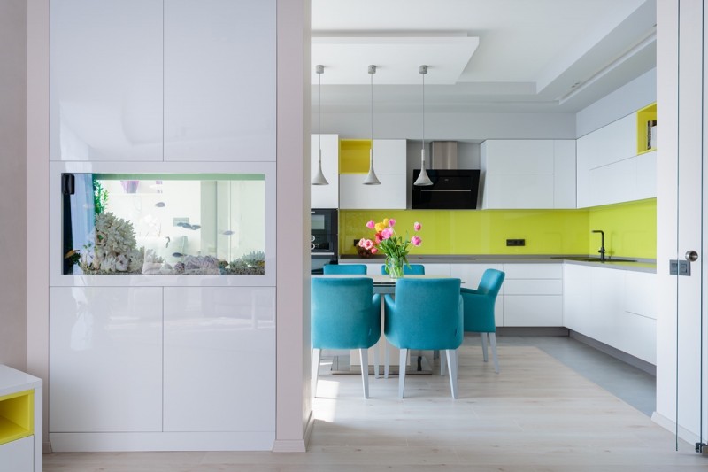 Светлая и воздушная атмосфера уютной квартиры