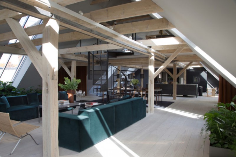 Воздушный лофт в Копенгагене, Дания