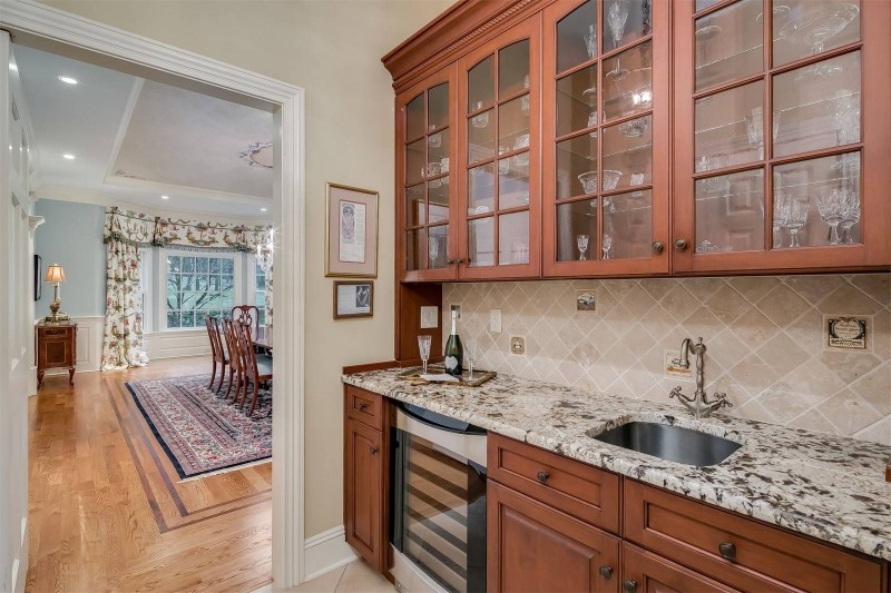 Интерьер поместья в Бернардсвилле, штат Нью-Джерси