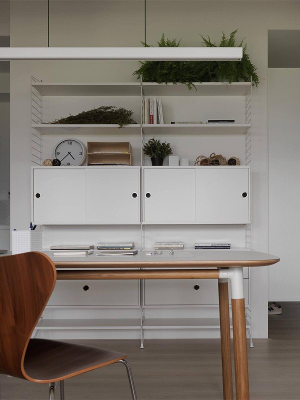 Интерьер светлой квартиры в Тайбэе