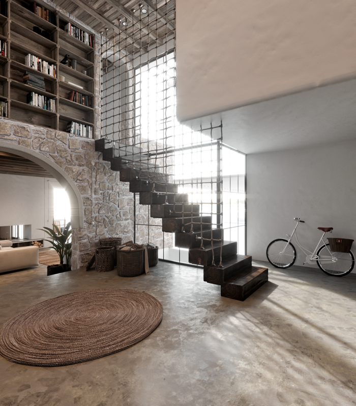 Интерьер уютной виллы