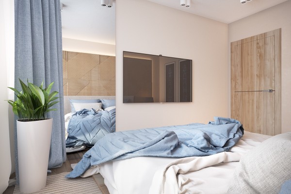 Оформление квартиры в приглушенных тонах