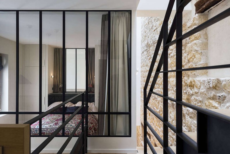 Парижская квартира с небольшим внутренним двориком