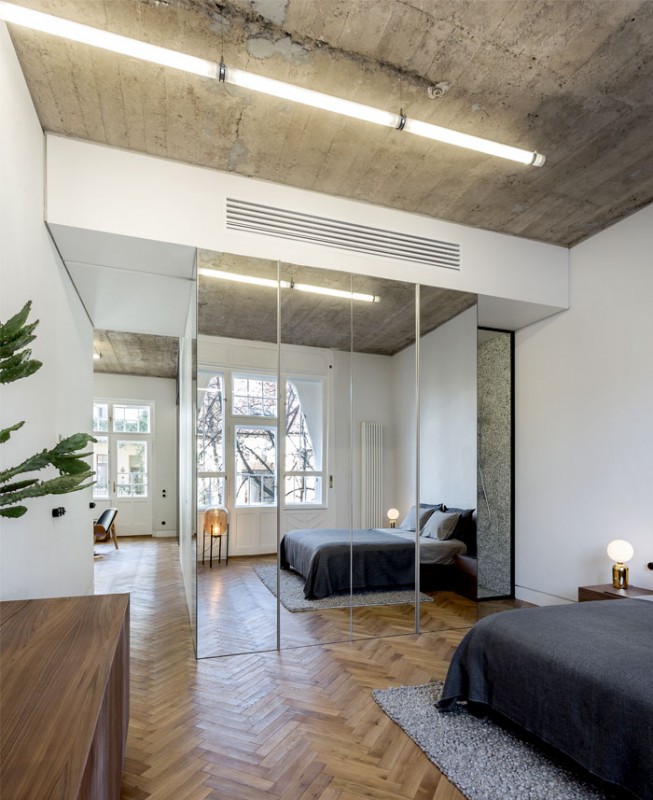 Стильный интерьер апартаментов в городе Орадя, Румыния Стильный интерьер апартаментов в городе Орадя, Румыния