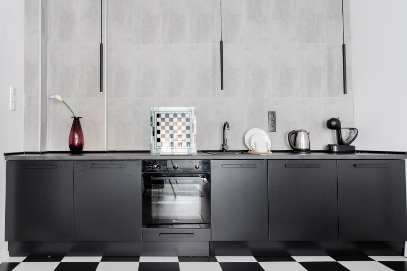 Классический американский гламур и элементы поп-арта в интерьере квартиры, расположенной в Софии