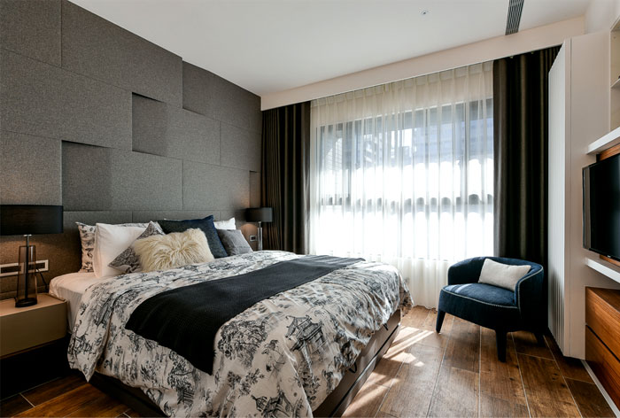 Просторные апартаменты в Тайбэе