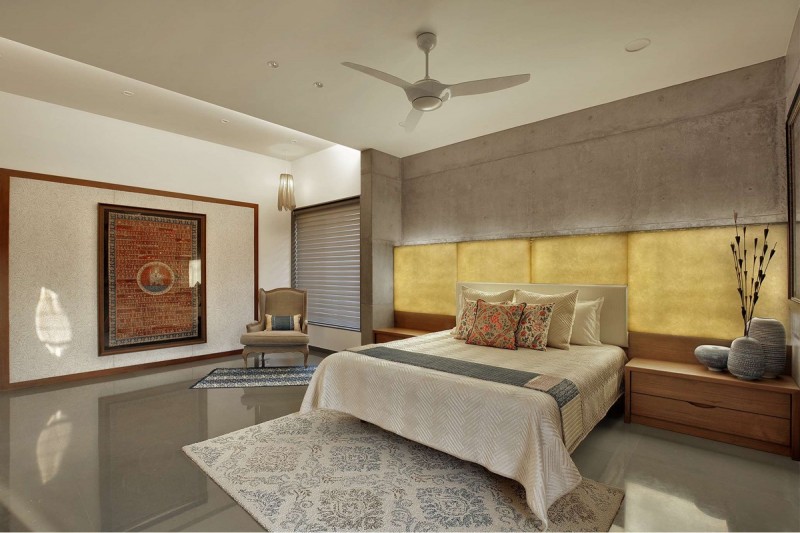 Современный дом, расположенный в Вадодаре, Индия