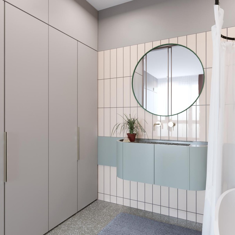 Дизайн-проект квартиры площадью 45 кв.м.