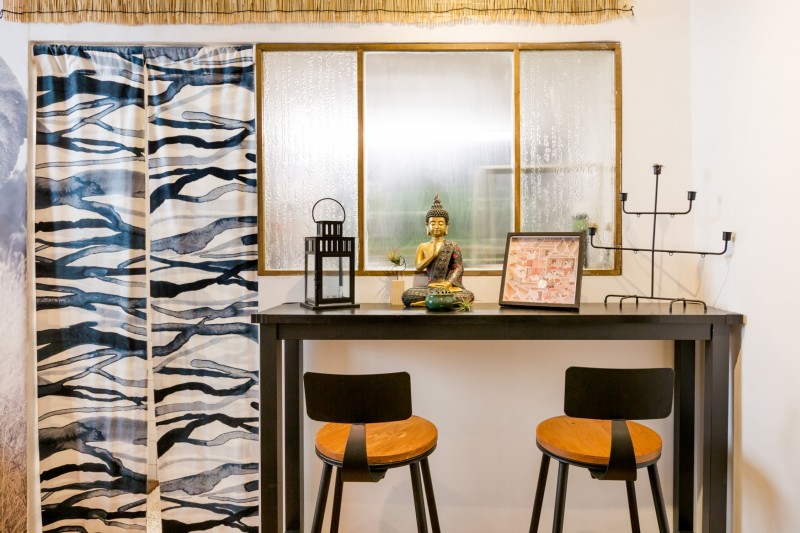 Экзотический интерьер апартаментов в Гуанчжоу