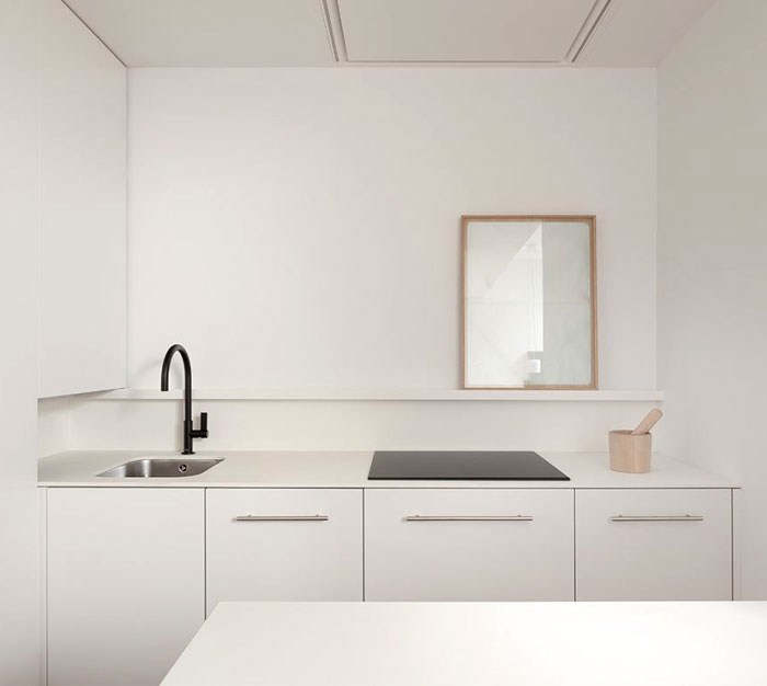 Интерьер двухуровневой квартиры в Мадриде Интерьер двухуровневой квартиры в Мадриде