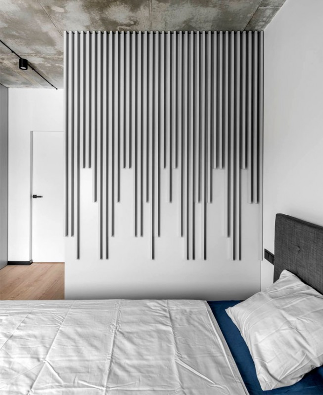 Интерьер квартиры в Вильнюсе с элементами промышленного стиля Интерьер квартиры в Вильнюсе с элементами промышленного стиля