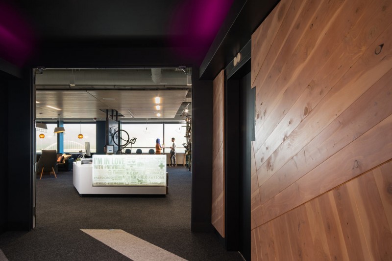 Офис компании Digital Intelligence New Relic в Портленде, штат Орегон