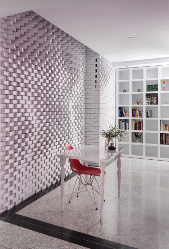 Современная квартира в Тайбэе площадью 132 м2