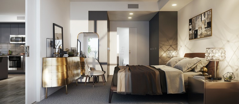 Интерьер просторных светлых апартаментов Интерьер просторных светлых апартаментов