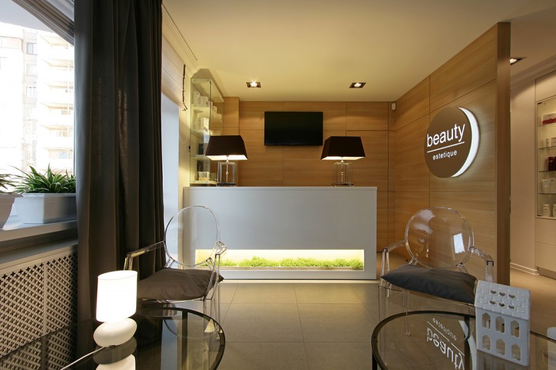 Интерьер салона красоты