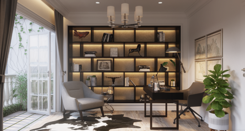 Проект апартаментов в неоклассическом стиле